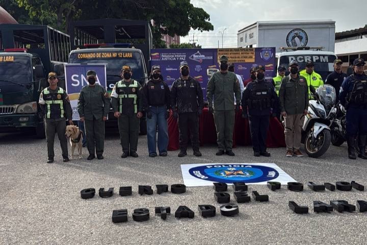 Policía de Lara incauta casi 1.700 kilos de marihuana