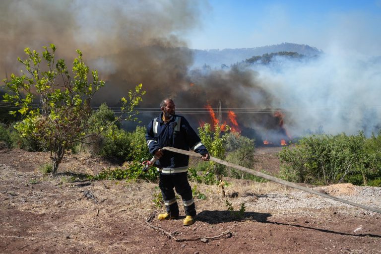 Siria pide apoyo a la Unión Europea para enfrentar los incendios forestales