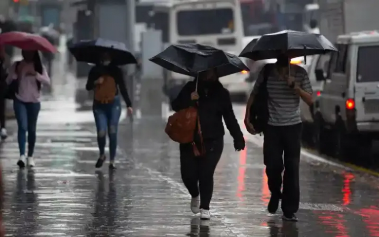 Inameh prevé lluvias dispersas de intensidad variada en gran parte del país
