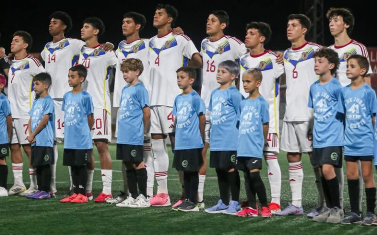 La Vinotinto U20 finaliza quinta en el COTIF 2025 tras vencer a Chile