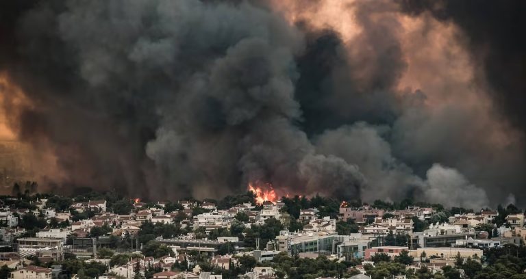 Incendios disparan emisiones de carbono en Europa y el Mediterráneo oriental