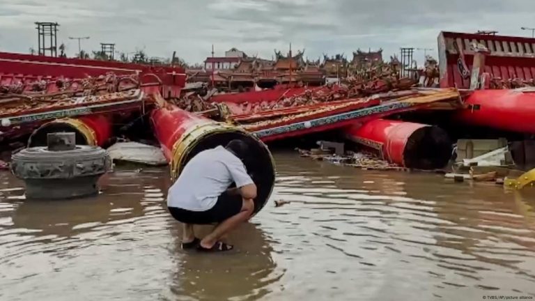 Alertan que al menos dos tifones pasarán por China en agosto