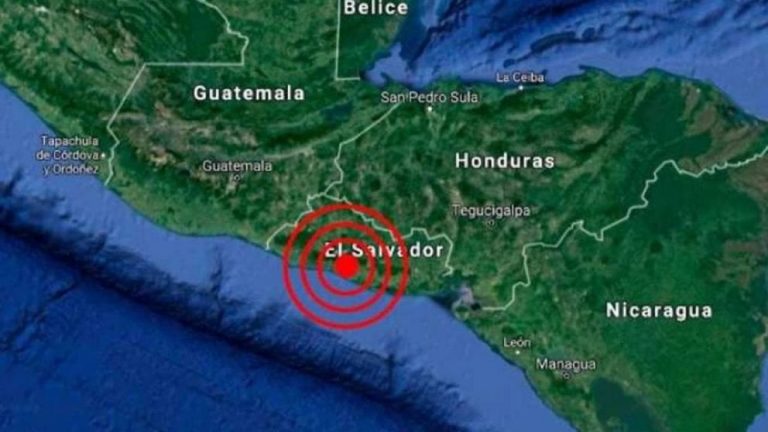 Más de 800 réplicas sísmicas se han registrado en el oeste de El Salvador tras temblor