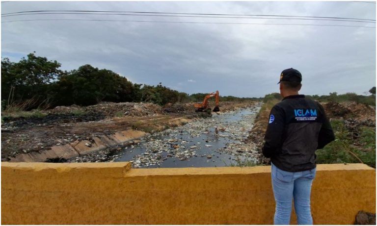 Saneamiento en la Cañada Fénix refuerza acciones para proteger el Lago de Maracaibo