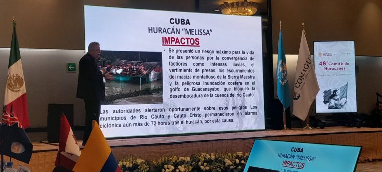 Inameh participa el 48.° Comité de Huracanes celebrado en México