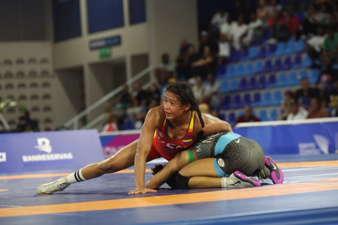 Selección venezolana de lucha libre conquistó cuatro medallas en los Juegos Suramericanos