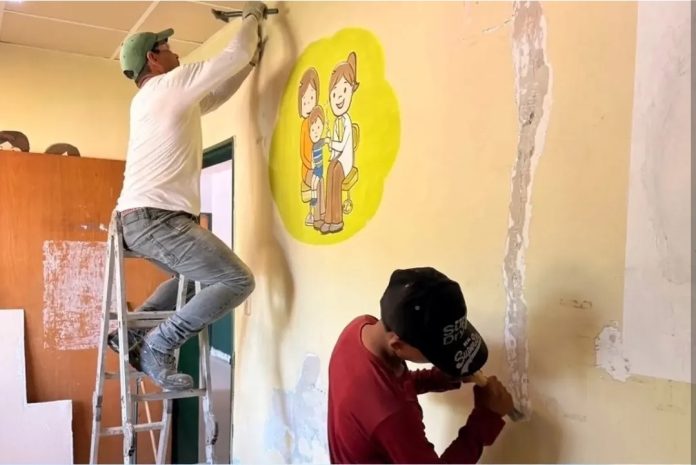 Recuperan consultorio en Canaima para mejorar atención a familias indígenas