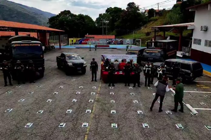 Guardia Nacional Bolivariana incauta drogas en el estado Mérida