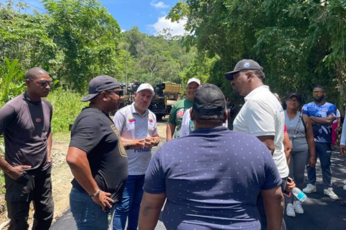 300 toneladas de asfalto en tramo que conecta Chuspa y Aricagua