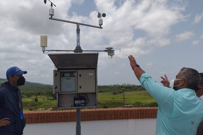 Inameh instala estación meteorológica en la triple frontera del país