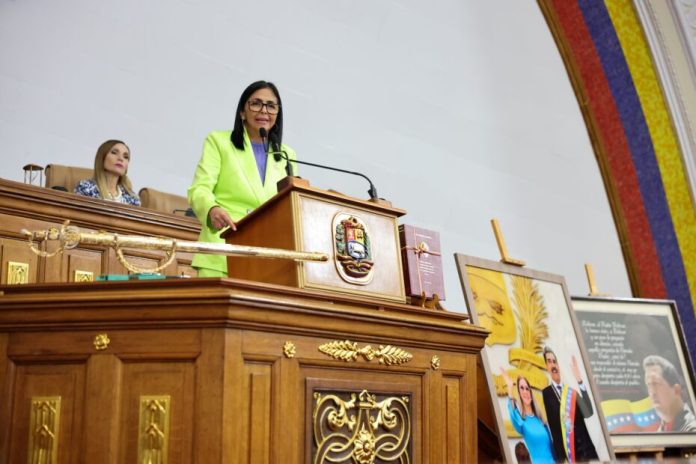 Presidenta Delcy Rodríguez solicita a la AN reforma parcial de Ley contra el Odio
