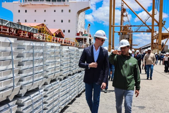 Venezuela exporta toneladas de aluminio primario hacia Estados Unidos