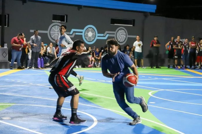 Reinauguran cancha multiuso en Maturín