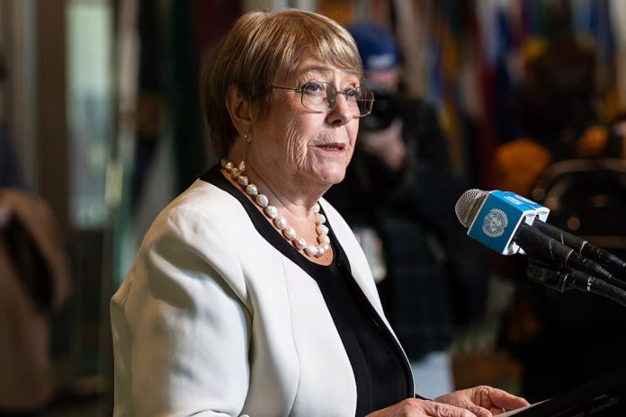 Michelle Bachelet anunció este sábado su decisión de abandonar la carrera diplomática por la Secretaría General de la Organización de las Naciones Unidas