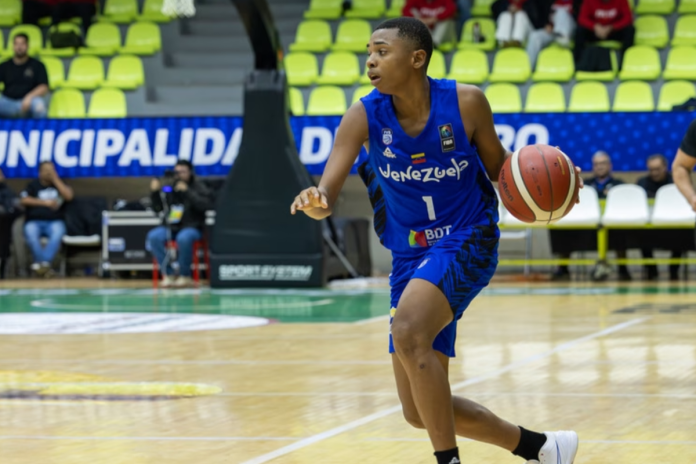 Selección de baloncesto U16 de Venezuela vence a Ecuador y suma su segundo triunfo en Sudamericano