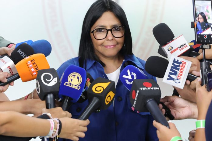 Delcy Rodríguez ratifica al diálogo como la vía para la convivencia política