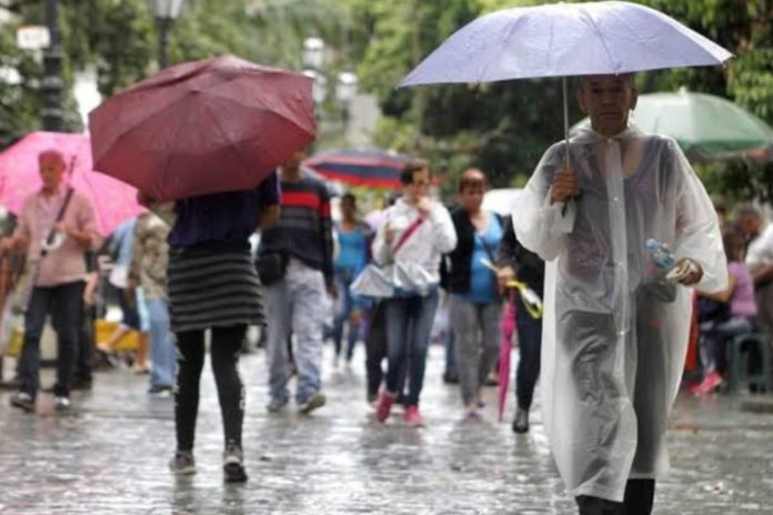 Inameh prevé lluvias y actividad eléctrica en el oriente y occidente del país