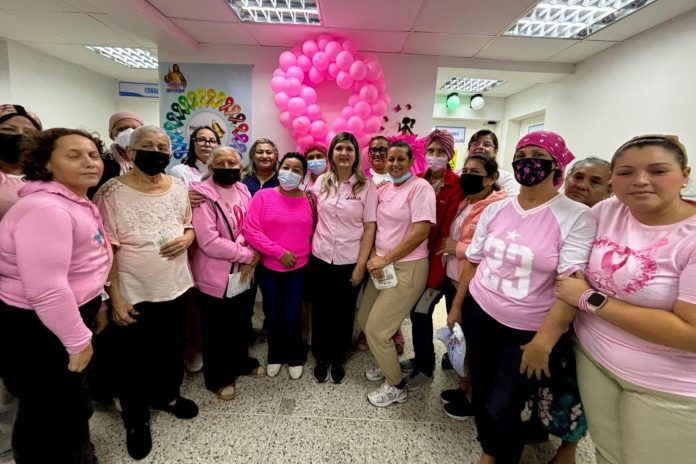 Jornada médica para pacientes oncológicas realizan en el Zulia en el Mes Rosa