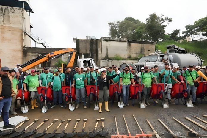 Operativo especial de limpieza tras contingencia por lluvias en Carrizal