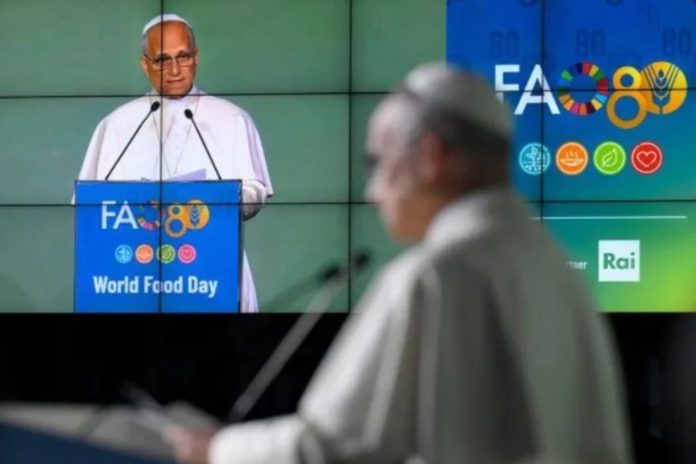 Papa León XIV pide un nuevo orden alimentario mundial orientado por la ética y no por ganancias