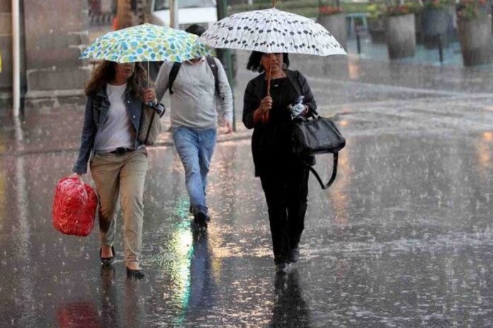 Inameh prevé nubosidad, chubascos y descargas eléctricas en varias regiones este martes