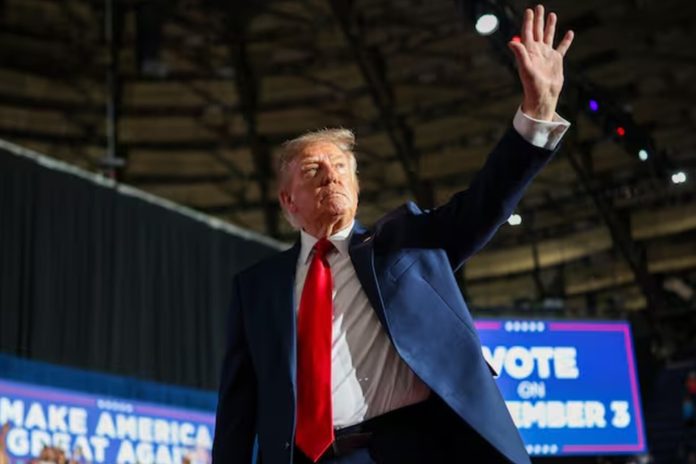 Trump impulsa campaña republicana en Carolina del Sur previo a las intermedias