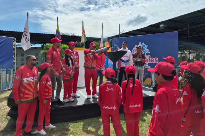 Lara enciende el fuego patrio rumbo a los IV Juegos Deportivos Nacionales Comunales 2026