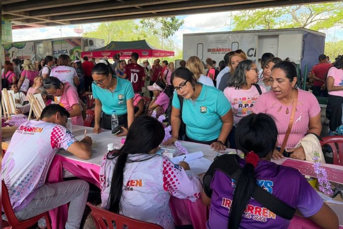 Barquisimeto conmemora el Mes Rosa con jornadas recreativas y atención médica