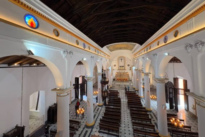 Trabajos de restauración de la Iglesia Divina Pastora en Caracas entran en su fase final