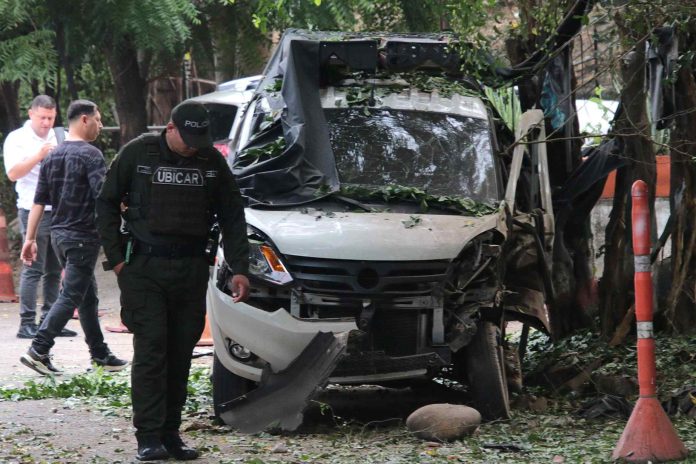 Explosión en Cúcuta deja cuatro policías heridos cerca de la frontera